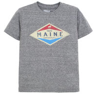 Lakeshirts Boy's Blue 84 Moose Short-Sleeve T-Shirt