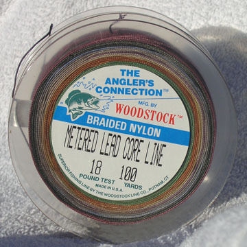 Woodstock 18-Pounds Metered Lead Core Fishing Line 