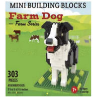 Impact Photographics Farm Dog Mini Building Blocks