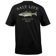 Salt Life Men's Striped Bass Short-Sleeve T-Shirt