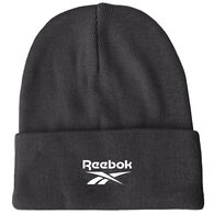 Reebok Men's Logo Cuff Knit Beanie Hat