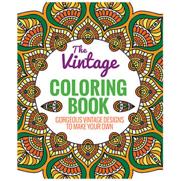 The Vintage Coloring Book: Gorgeous Vintage Designs to Make Your Own by Editors of Thunder Bay Press