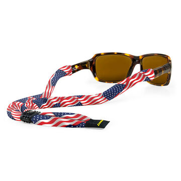 Croakies Suiters USA Flag Eyewear Retainer