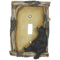 Rivers Edge Bear Single Switch Cover