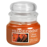 Village Candle Small Glass Jar Candle - Spiced Pumpkin