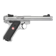 Ruger Mark IV Target Stainless Threaded 22 LR 5.5" 10-Round Pistol w/ 2 Magazines