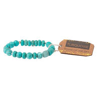 Scout Curated Wears Turquoise Stone of the Sky Bracelet