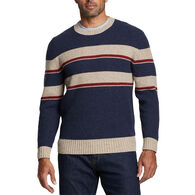 Pendleton Men's Park Stripe Merino Crew Neck Sweater