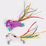 Pet Park Blvd Rainbow Unicorn Cat Toy