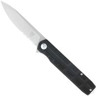CobraTec Kuzio Serrated Drop Point Folding Knife