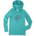 Life is Good Womens Daisy Hooded Smooth Long-Sleeve T-Shirt