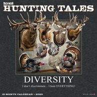 Willow Creek Press Buck Wear's Hunting Tales 2023 Wall Calendar