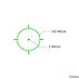 Holosun AEMS 2 MOA Dot & 65 MOA Circle Open Reflex Sight w/ Solar Failsafe