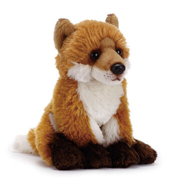 DEMDACO Fox Beanbag Stuffed Animal