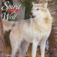 Willow Creek Press Spirit of the Wolf 2023 Wall Calendar