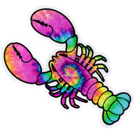 Sticker Cabana Tie-Dye Lobster Sticker