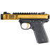 Ruger Mark IV 22/45 Lite TB Gold Anodized 22 LR 4.4 10-Round Pistol w/ 2 Magazines