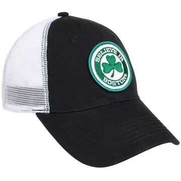 Sullys Mens Celtics Believe In Boston Mesh Back Cap