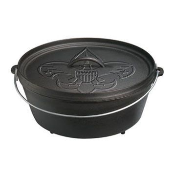 Lodge Boy Scouts of America Engraved  Dutch Oven