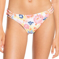 Roxy Women's Printed Beach Classics Hipster Bikini Bottom