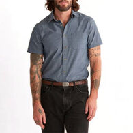 Pendleton Men's Colfax Diamond Dobby Cotton Short-Sleeve Shirt
