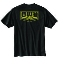 Carhartt Men's Loose Fit Heavyweight Workwear Graphic Short-Sleeve Pocket T-Shirt