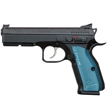 CZ-USA CZ Shadow 2 Black & Blue 9mm 4.9 17-Round Pistol