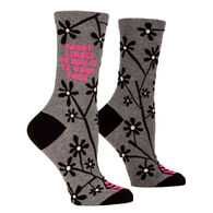 Blue Q Women's Most Likely To Say It To Your Face Crew Sock