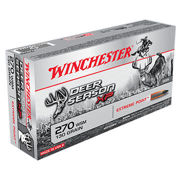 Winchester Deer Season XP 270 WSM 130 Grain Extreme Point Rifle Ammo (20)