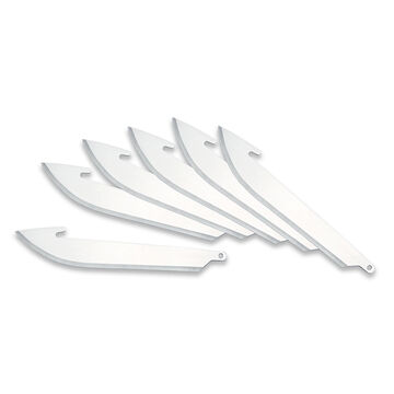 Outdoor Edge RazorSafe System 3 Drop Point Replacement Blade - 6 Pk.