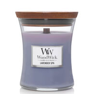 Yankee Candle WoodWick Medium Hourglass Candle - Lavender Spa