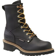 Carolina Shoe Men's 8" Steel Toe Waterproof Insulated Logger Boot, 600g
