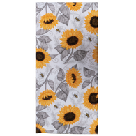 Kay Dee Designs Just Bees Sunflower Toss Dual Purpose Terry Towel