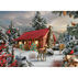LPG Greetings Holiday Cabin Boxed Christmas Cards