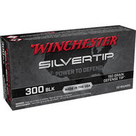 Winchester Silvertip 300 BLK 150 Grain Defensive Tip Ammo (20)
