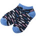 Hatley Little Blue House Womens Patterned Whales Ankle Sock