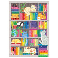 Outset Media Jigsaw Puzzle - Rainbow Cat Quilt