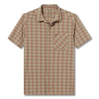 Royal Robbins Men's Amp Lite Plaid Woven Short-Sleeve Shirt