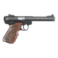 Ruger Mark IV Target Blued Wood Laminate 22 LR 5.5" 10-Round Pistol