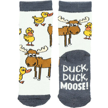 Lazy One Infant Boys Duck Duck Moose Sock