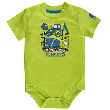Carhartt Infant/Toddler Boys Hard At Work Bodyshirt