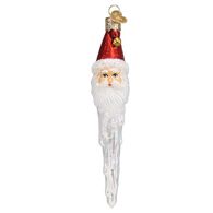 Old World Christmas Jingle Bell Santa Icicle Ornament