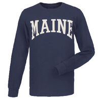 Cape Cod Textile Men's Big & Tall Maine Arch Design Long-Sleeve T-Shirt