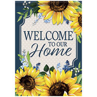 Carson Home Accents Sunflower Summer Dura Soft Garden Flag