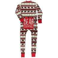 Lazy One Men's Bear Essentials Onesie Flap Jack Pajamas