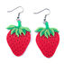 Winter Hill Jewelry Womens Strawberry Dangle Earring