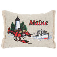 Paine Products 4" x 5.5" Boat & Lobster Maine Balsam Pillow