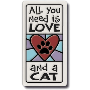 Spooner Creek Love & A Cat Magnet