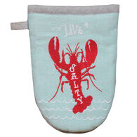 Kay Dee Designs Live Salty Lobster Embroidered Grabber Mitt
