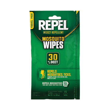 Repel Insect Repellent Mosquito Wipes - 15 Pk.
